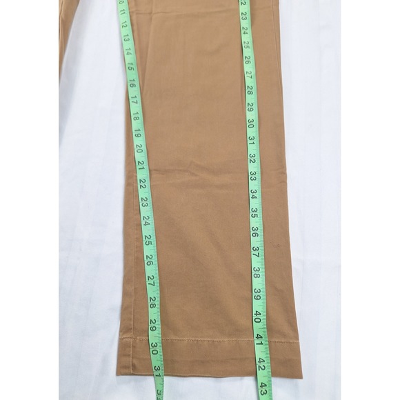 Polo Ralph Lauren Mens 32x32 Stretch Classic Fit Chino Pants Khaki Tan Cotton - Picture 4 of 7
